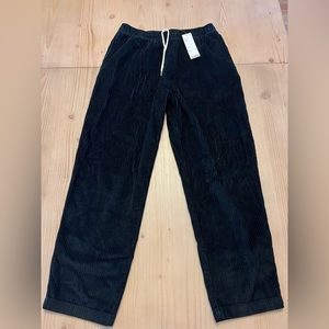 BNWT men’s black corduroy pants